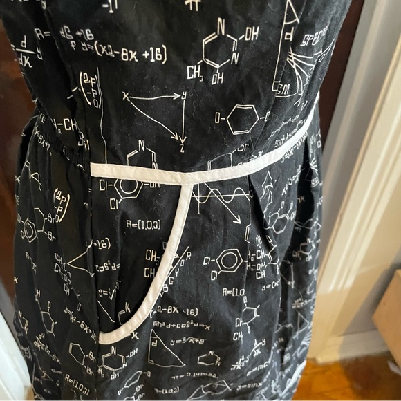 Retrolicious Math Equation Collared Dress - Picture 8 of 12